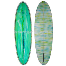 2016 VENTE CHAUDE planche de surf/planche de surf en fibre de verre solide et plus légère